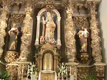 Interior de la iglesia de San Nicolás